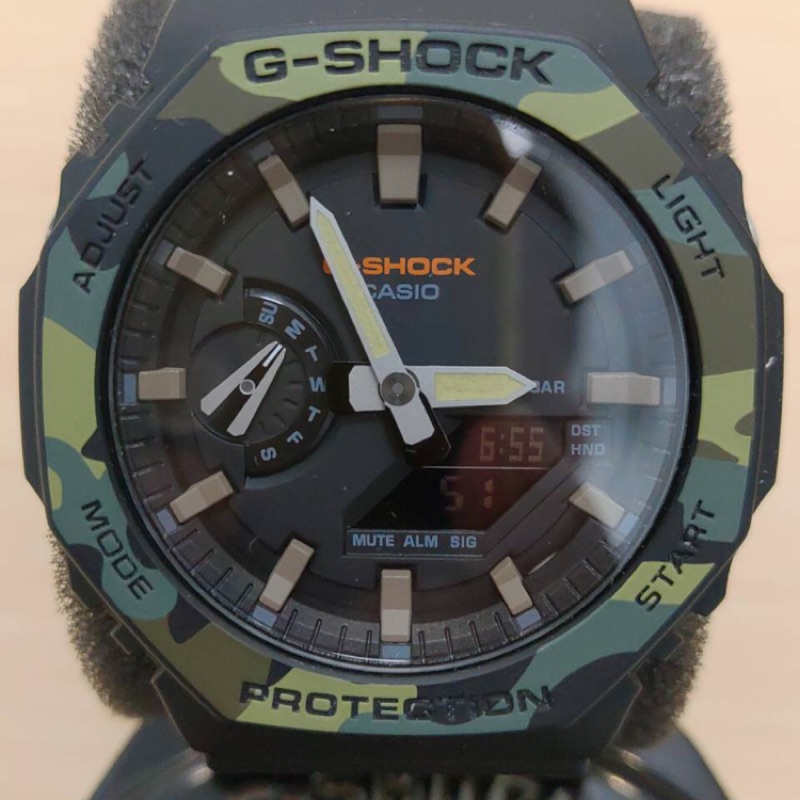 CASIO G-SHOCK GA-2100SU-1ADR 迷彩農家橡樹時尚腕錶 保固內 現貨一支