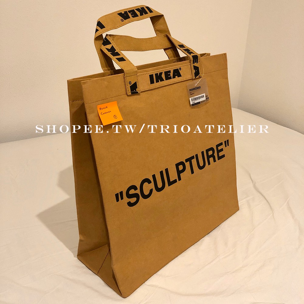 Off-White X Ikea Brown Markerad Sculpture Bag M