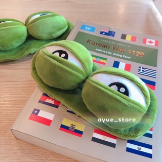 Ayueshop【正韓現貨】韓國悲傷蛙眼罩 青蛙 眼罩