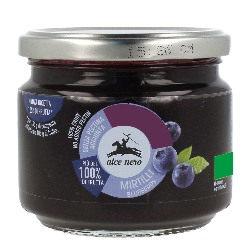 義大利 alce nero尼諾 藍莓果醬 270g(效期:2024.02.04)
