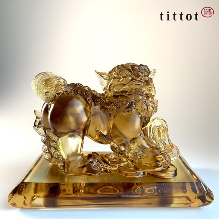 【tittot 琉園丨時時有利市】 琉璃 藝術品 收藏 擺飾