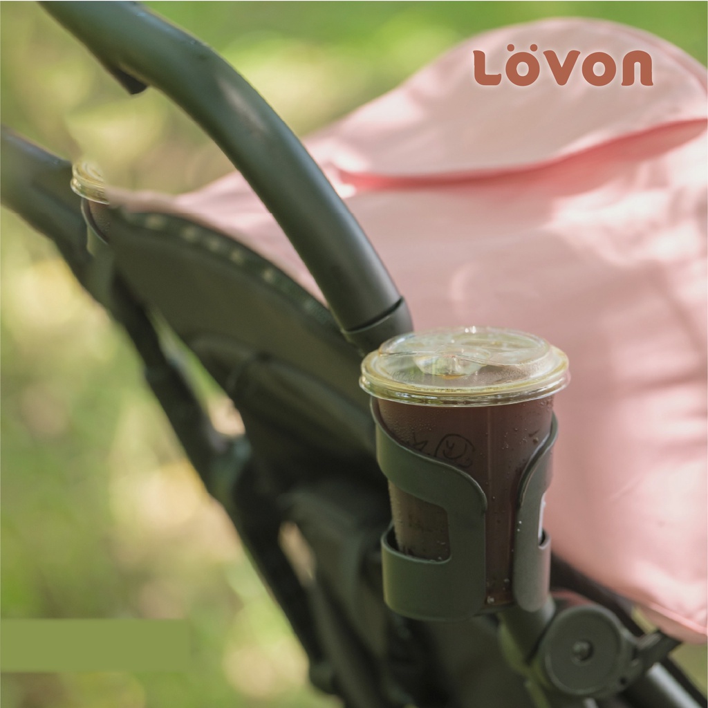 【LOVON】MAGIC PLUS+ 自動秒收嬰兒推車(配件) - 置杯架