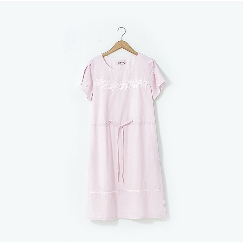 專櫃 cumar 粉色洋裝