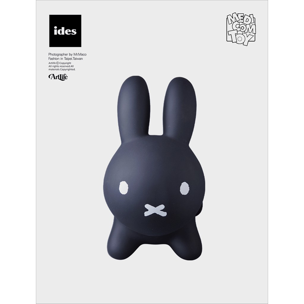 ArtLife @ MEDICOM Ides アイデスブルーナボンボンMIFFY BLACK 米菲兔 ...
