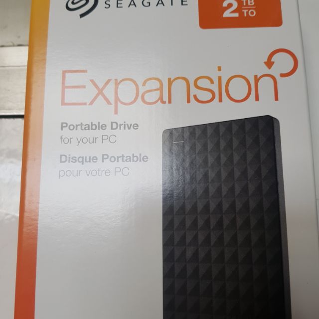 全新Seagate Expansion Portable 2TB 2.5吋新黑鑽外接硬碟