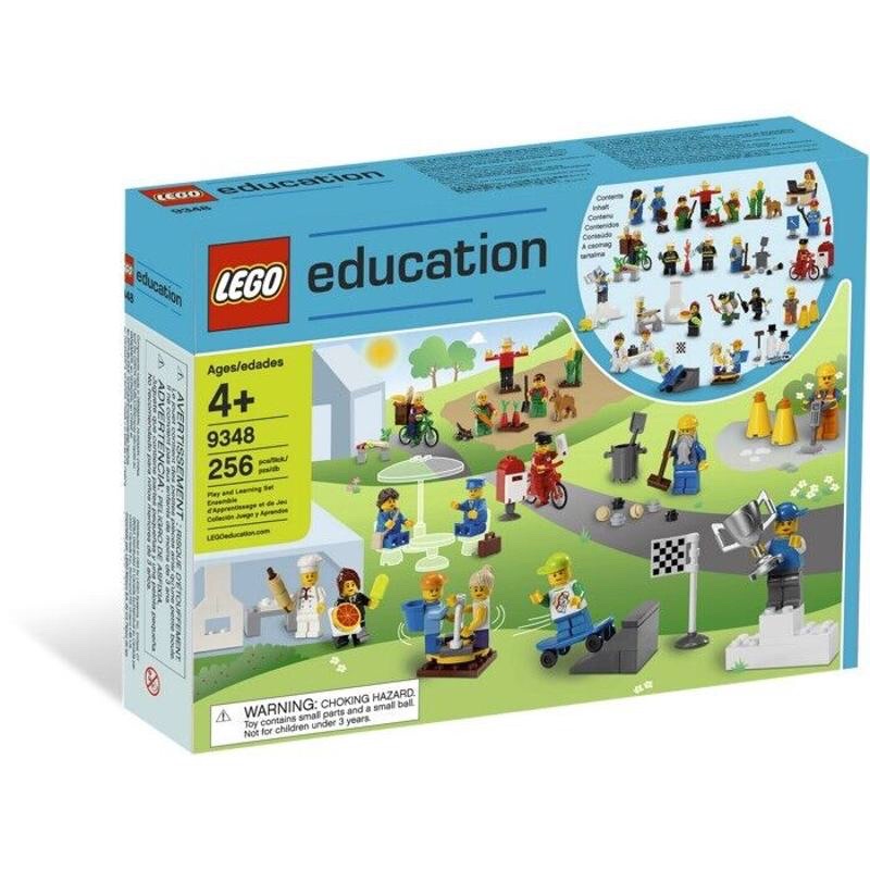 LEGO 樂高 9348 Education 教育系列 社區人偶組