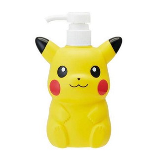 正版 神奇寶貝 精靈寶可夢 POKÉMON 皮卡丘 造型塑膠洗髮精罐(500ML)