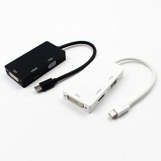 (台灣現貨) 含稅開發票 迷你 mini DP轉VGA+HDMI+DVI 三合一 轉換器 DisplayPort 轉接