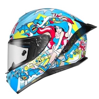 【KK】Motorax R50s 魔法少女 全罩式安全帽 競技 摩雷士 賽道帽