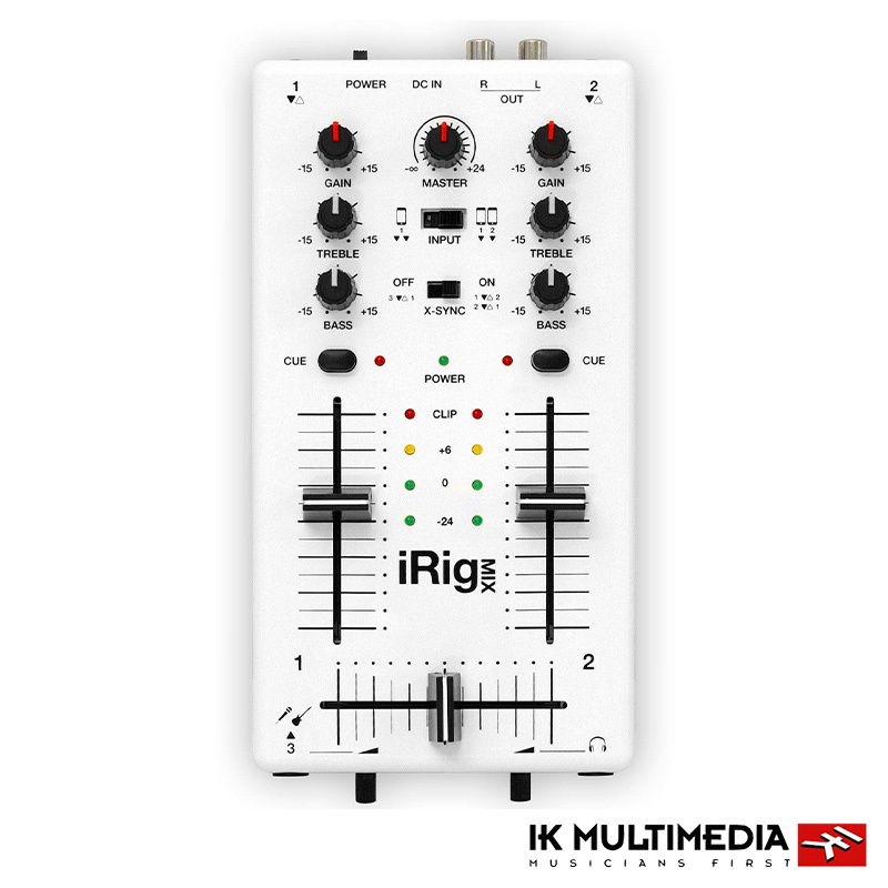 IK Multimedia iRig Mix 混音器 Mixer iOS 行動裝置 專用【又昇樂器 . 音響】