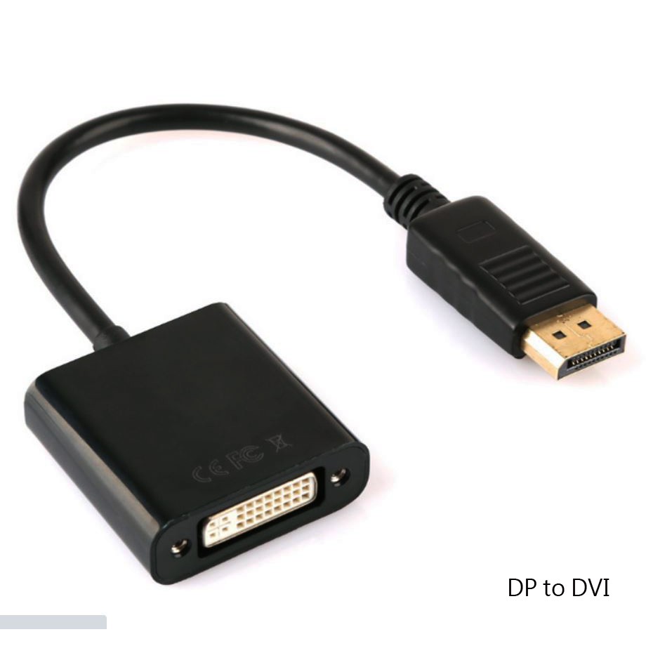 【大媽電腦】新品現貨 DP to DVI 轉接線 轉換器 1080p 螢幕 顯卡 顯示卡 DP轉DVI轉接線