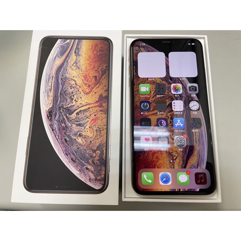 apple iphone xs max 512g 二手機（22642）有盒裝