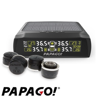 PAPAGO TireSafe S72E無線太陽能胎外式輕巧胎壓偵測器 兩年保固(原廠公司貨)