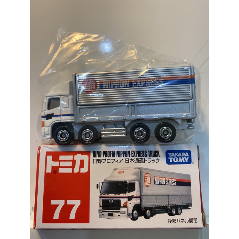Tomica 77 hino profia nippon express truck 日本通運貨車