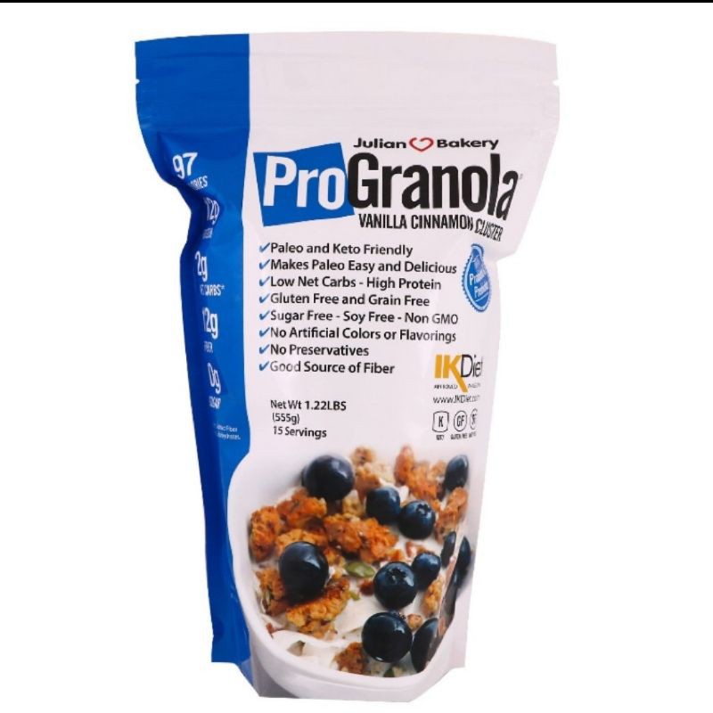 Julian Bakery Pro Granola Vanilla Cinnamon 高蛋白香草肉桂麥片