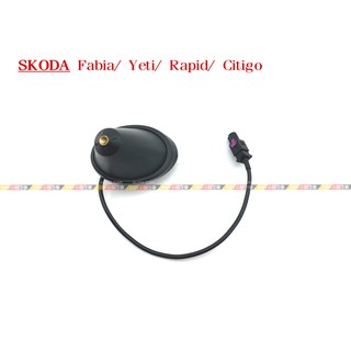 (VAG小賴汽車)Fabia Yeti Rapid Citigo 天線底座 方頭 全新