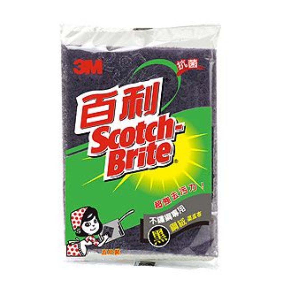 3M 百利不鏽鋼專用鋼絨菜瓜布 5片【家樂福】