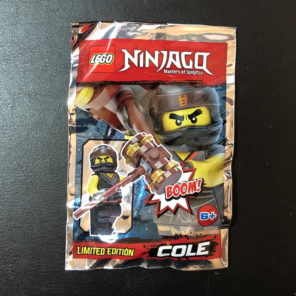 「樂高 軍團」LEGO 旋風忍者 NINJAGO 70643 891839 黑忍者 阿剛 鋁箔限定包 NJO455