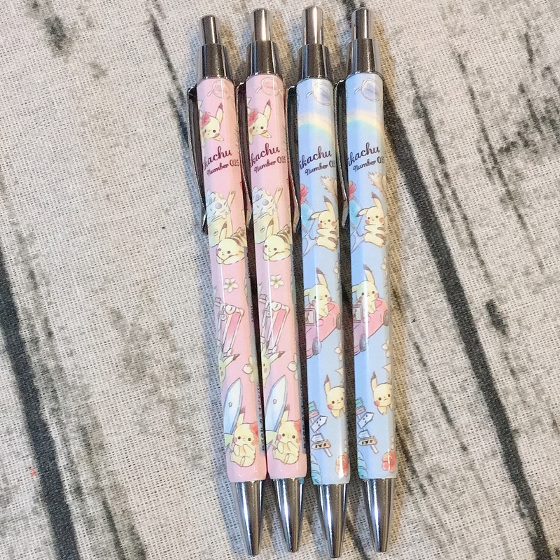 日本帶回 皮卡丘 自動鉛筆 自動筆 粉嫩色系