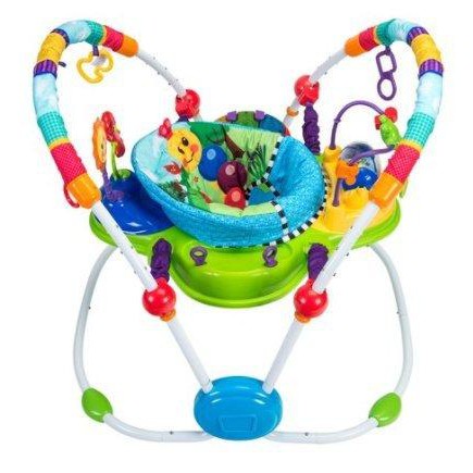 二手 Baby Einstein 愛因斯坦可愛動物遊戲站 跳跳椅
