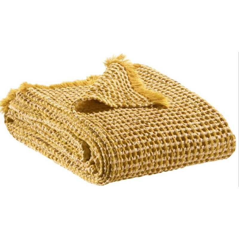 薇瓦瑞-軋棉歐式大罩-芥末黃