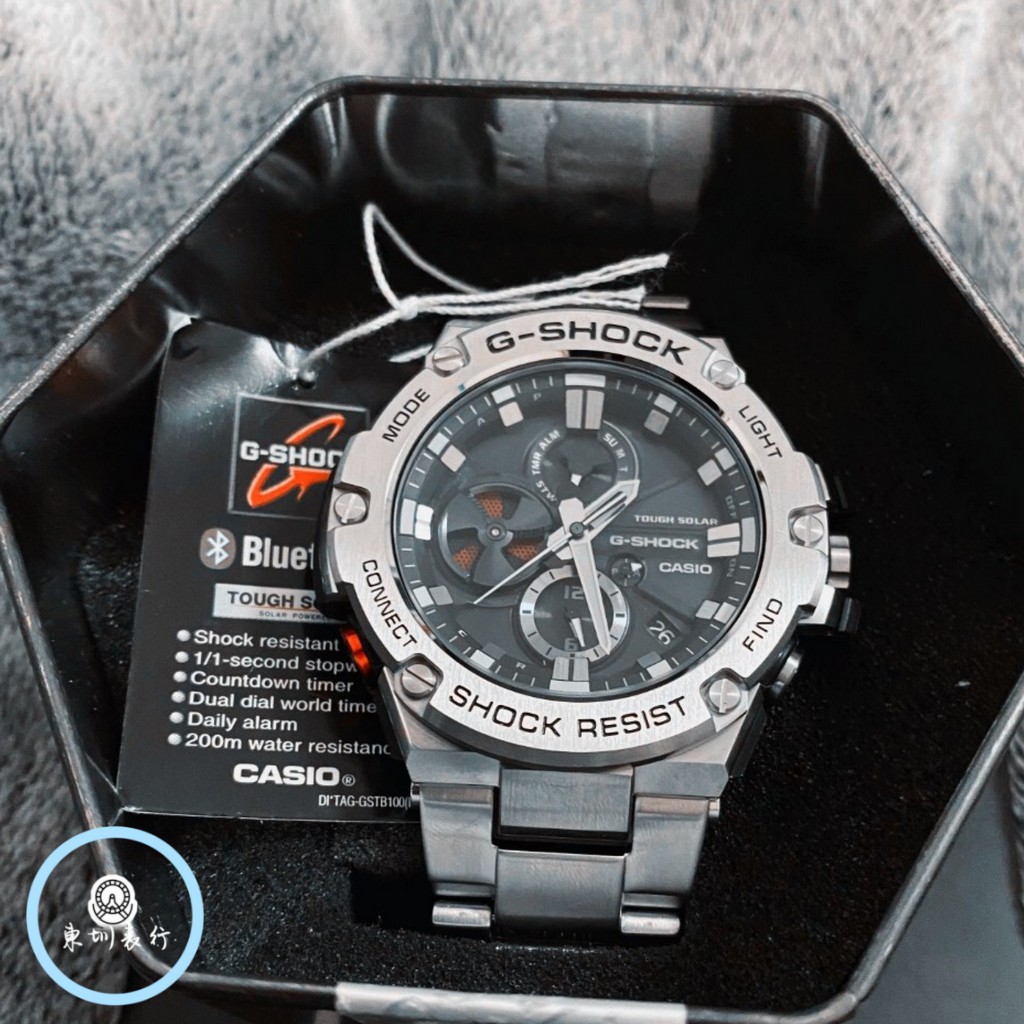 CASIO 卡西歐G-SHOCK 移動手錶石英手錶男款防水八村塁聯名款銀色GST-B100D-1APRT | 蝦皮購物 CASIO 卡西歐G-SHOCK 移動手錶石英手錶男款防水八村塁聯名款銀色GST-B100D-1APRT | 蝦皮購物
