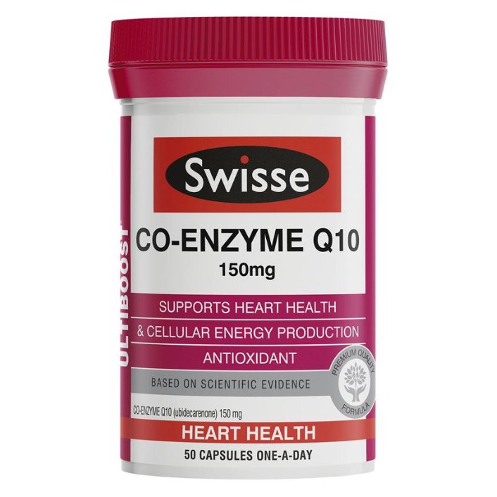 澳洲代購*Swisse Co Enzyme Q10 150mg 50粒/180粒