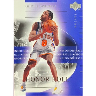 UPPER DECK HONOR ROLL LATRELL SPREWELL