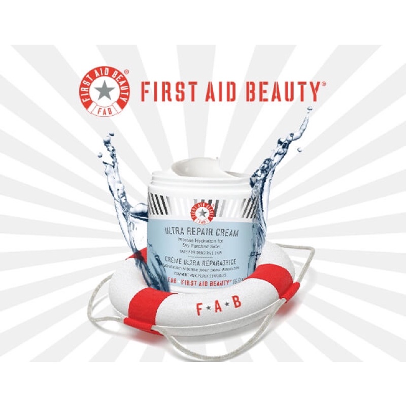 美國FAB First Aid Beauty 急救美人強效修復霜 急救神器 抗痘身體乳 去角質 椰子水乳霜 潔面膏