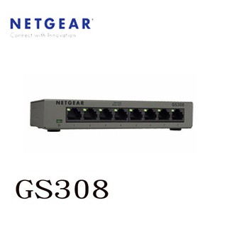 【3CTOWN】含稅 NETGEAR GS308 8埠 Gigabit 高速交換式集線器