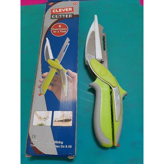 食物剪刀 多功能砧板剪刀 Clever Cutter 二代 6合1 優質版 可拆 削皮刀 魚鱗 開罐器 砧板