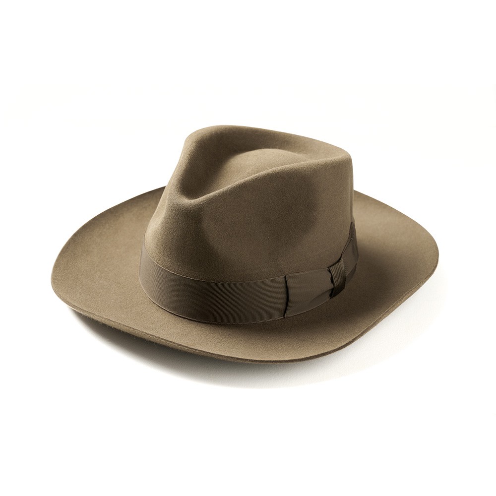 Retrodandy - " Fedora Hat " - 咖啡 Brown