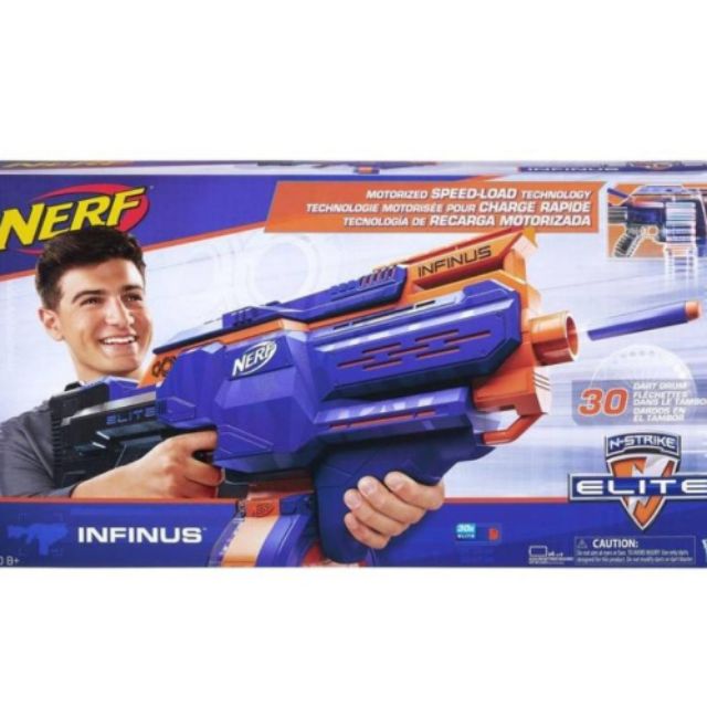 NERF菁英系列無限衝鋒INFINUS  玩具槍 軟彈槍 現貨