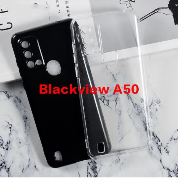 Blackview A50 凝膠矽膠手機保護後殼保護殼的軟 TPU 手機殼