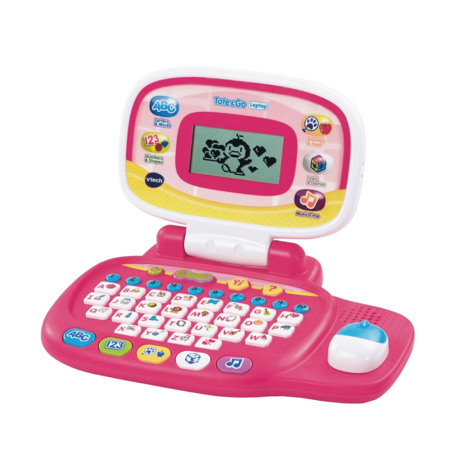 Vtech 兒童智慧學習小筆電-粉 ToysRUs玩具反斗城