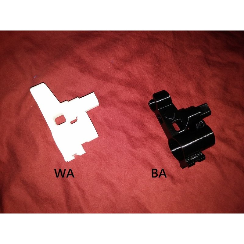 BIGLP~非NERF原廠配件~AK前瞄具~(BA)黑色~3D列印