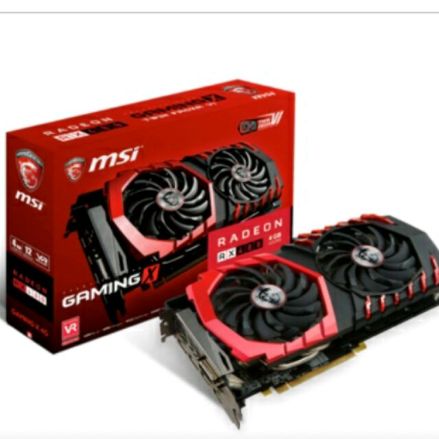 微星 MSI rx 480 GAMING 4G