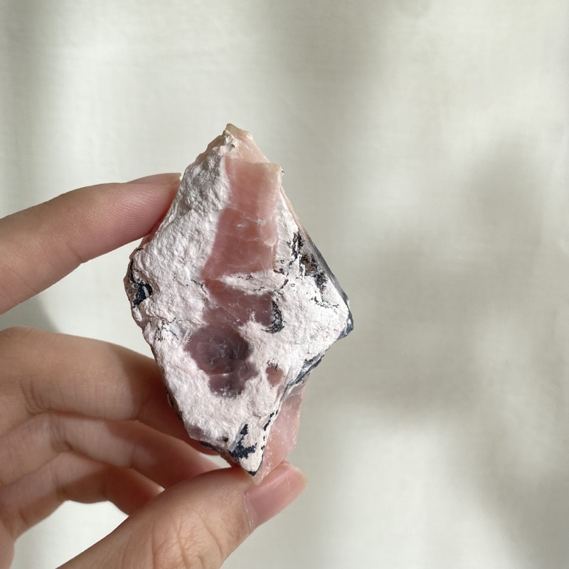 粉紅蛋白石 粉澳寶 粉歐珀 原礦 原石