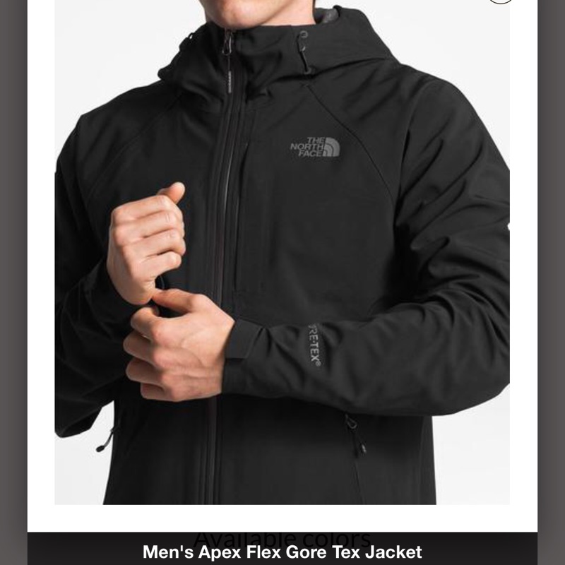 the north face apex gore tex