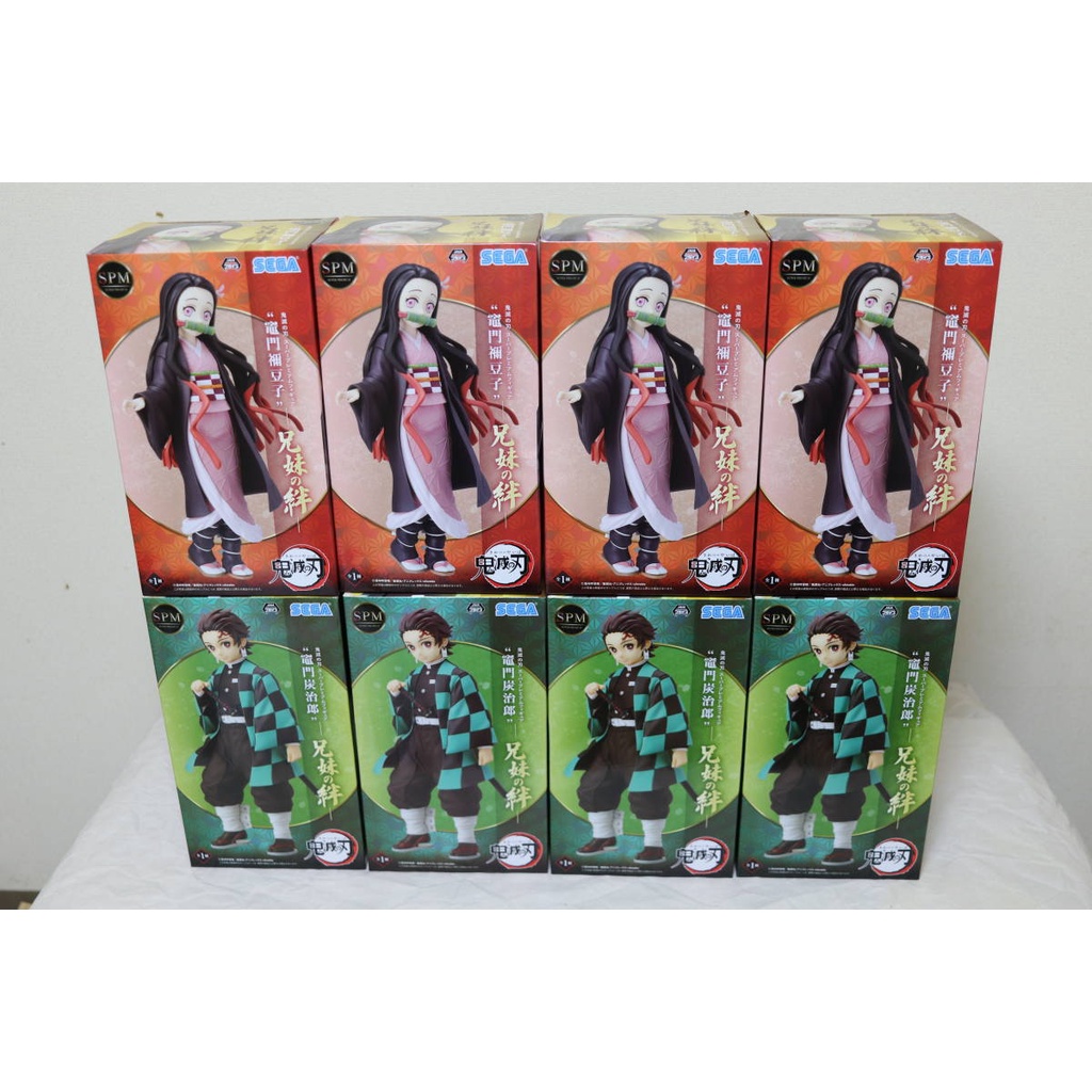 🍭全新現貨代理版兩款合售🍭🇯🇵SEGA【鬼滅之刃 兄妹之絆】竈門禰豆子 竈門炭治郎 禰豆子 炭治郎 兄妹の絆 公仔