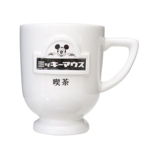 【現貨】小禮堂 迪士尼 米奇 陶瓷咖啡杯 210ml (昭和喫茶館)