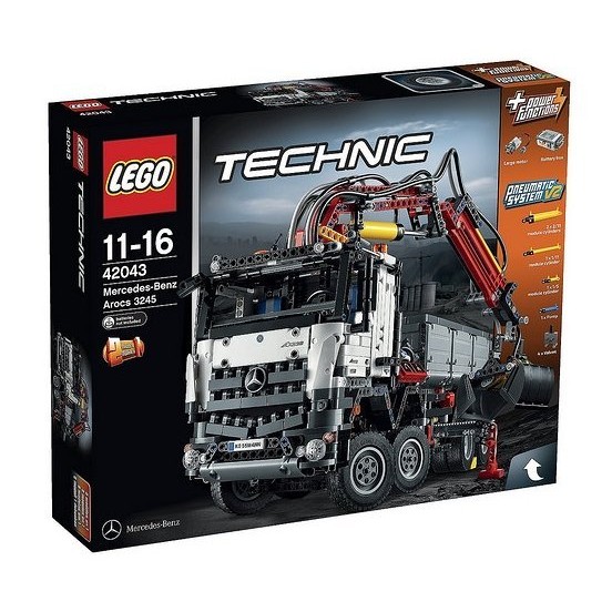 限宅配【積木樂園】樂高 Lego 42043 Technic科技系列Mercedes-Benz Arocs 3245