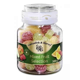 Cavendish & Harvey 卡恩迪許 莓果/柑橘水果/經典綜合水果糖 300g 【Sunny Buy】