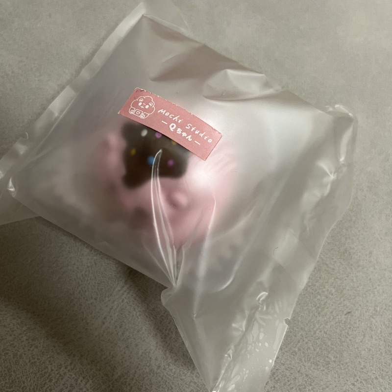 Q醬 草莓巧克力脆片 mochi studio mushroom toys