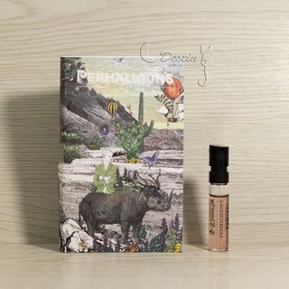 Penhaligon's 潘海利根 獸首 犀牛 Terrible Teddy 男性淡香精 1.5mL 試管香水 可噴式