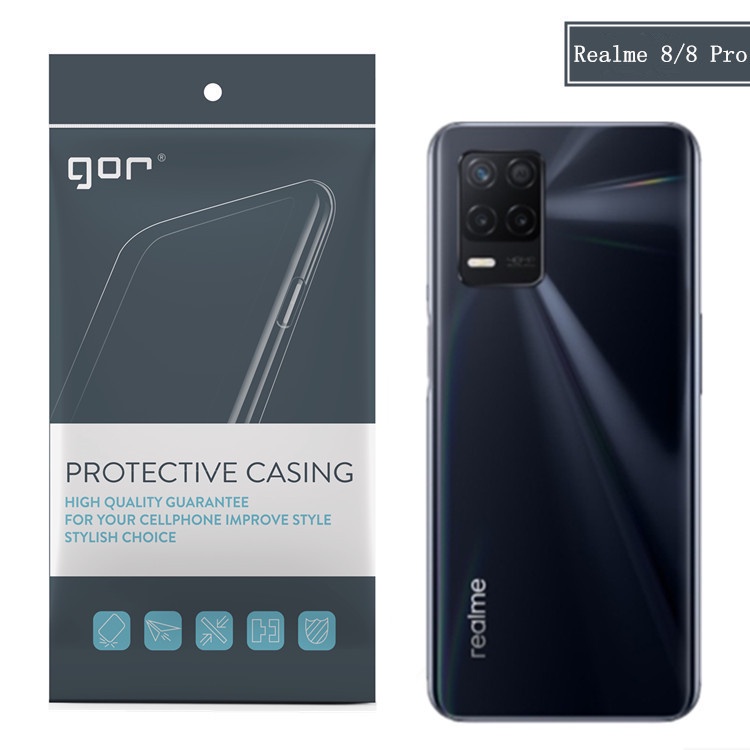 GOR Realme 8 5G realme 8 Pro 手機殼 手機套 保護殼 保護套 防摔殼 抗衝擊殼 高清 透明