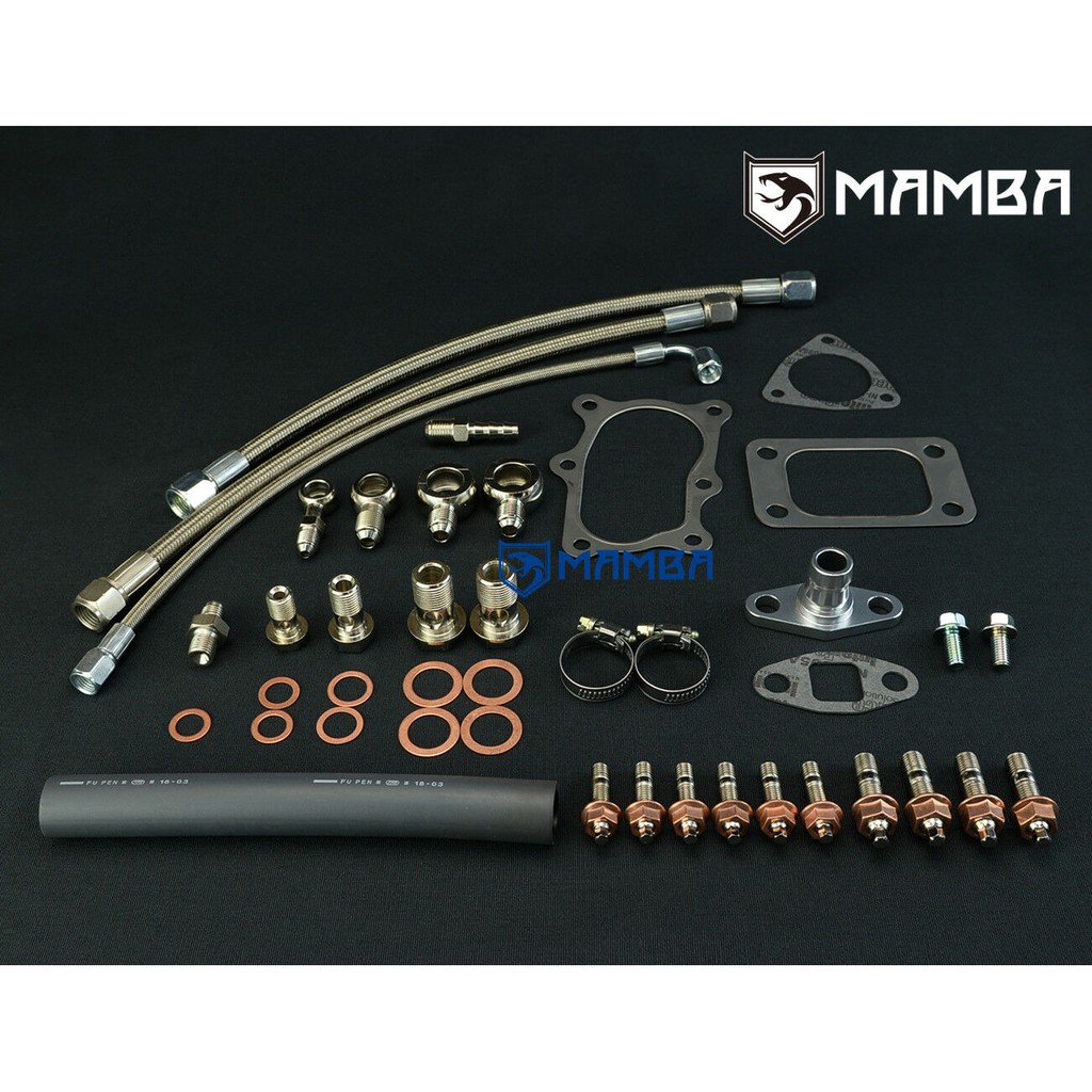 Turbo Oil &amp; Water Line Install Kit FOR Nissan RB25DET GTIR w