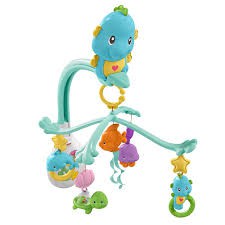 [TC玩具] 費雪 Fisher-Price 可愛海洋動物 音樂吊鈴 嬰幼兒玩具 原價1999 特價