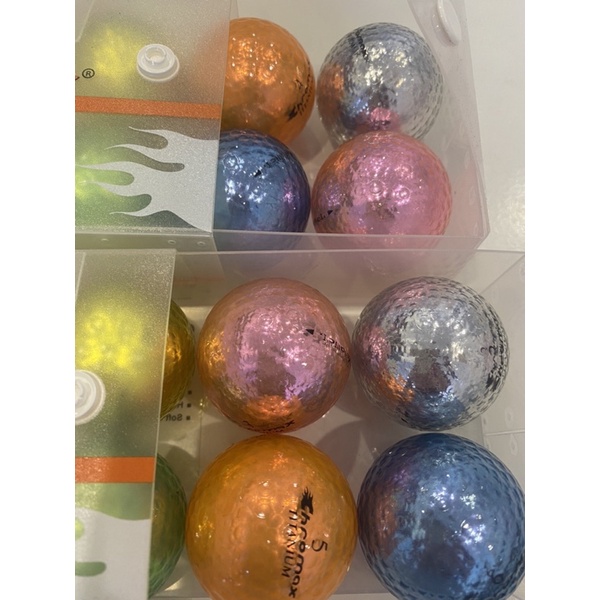 出清價🔥全新有盒每顆6元🔥 彩色高爾夫球CHROMAX 高爾夫球 共12顆