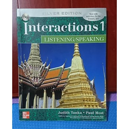 淡江大學商學系用二手書 Ieteractions 1 LISTENING/SPEAKING